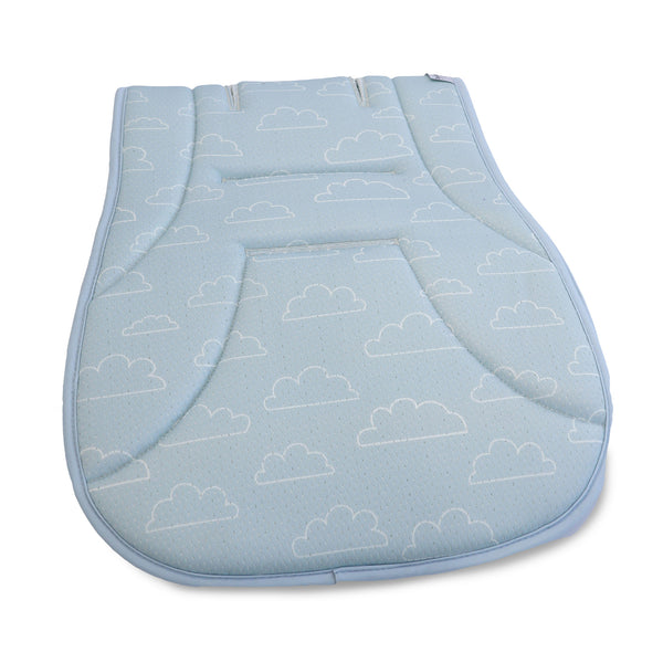 Nordic AIR+ Reversible Pram Liner - Sky/Mint