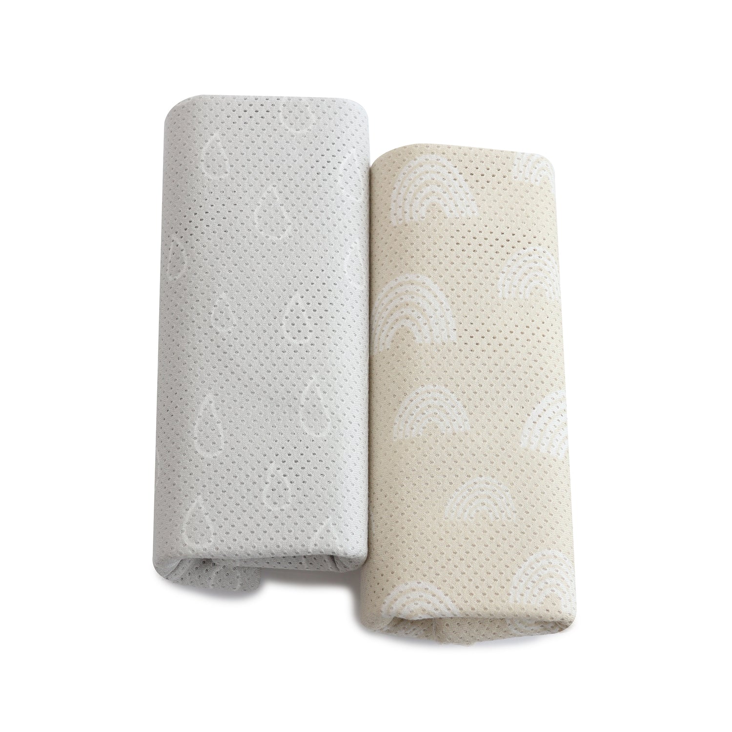 Nordic 2pk AIR+ Mesh Nursing Scarf Grey/Sand