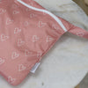 2x Nordic Wet Bag Bundle - Berry Hearts & Sand Rainbow