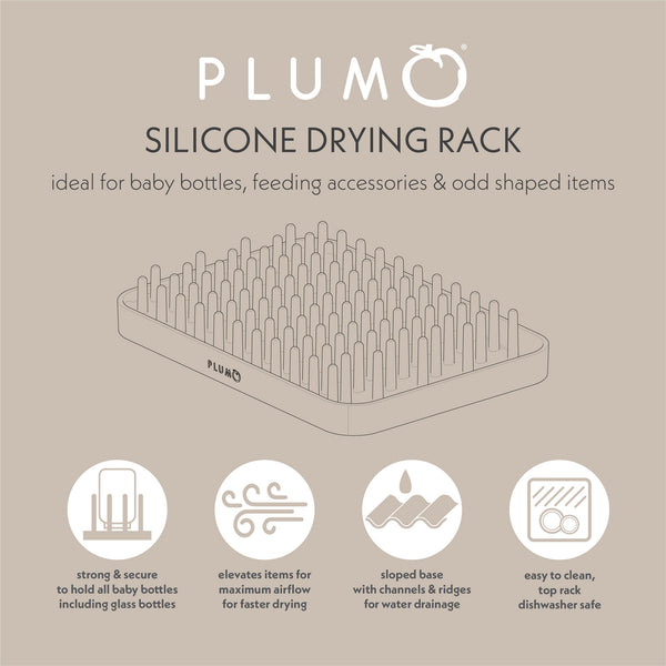 PLUM Silicone Drying Rack - Sand