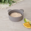 PLUM Novelty Silicone Bowl - Grey Teddy