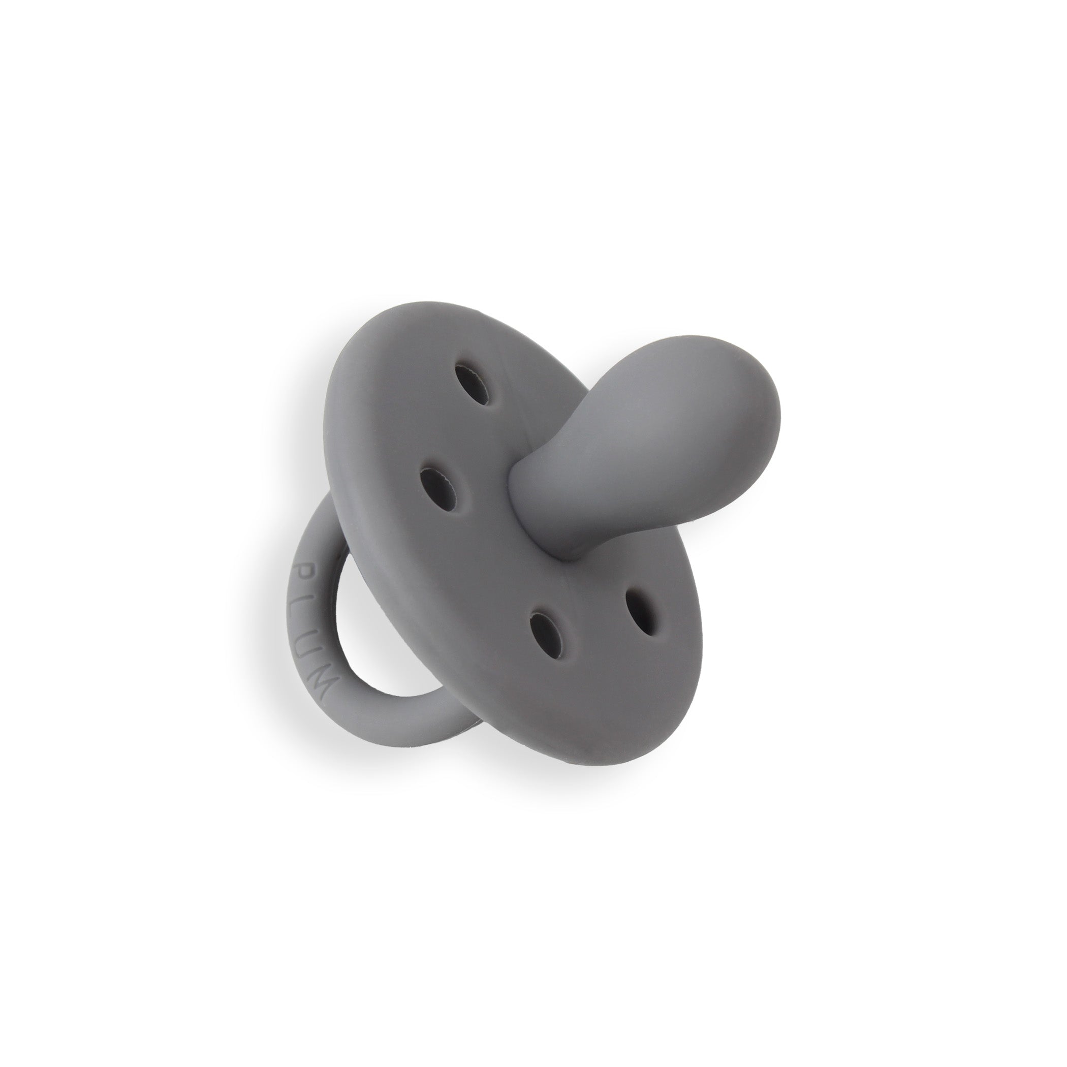 2x Grey Silicone Soothers Bundle (0-6M)