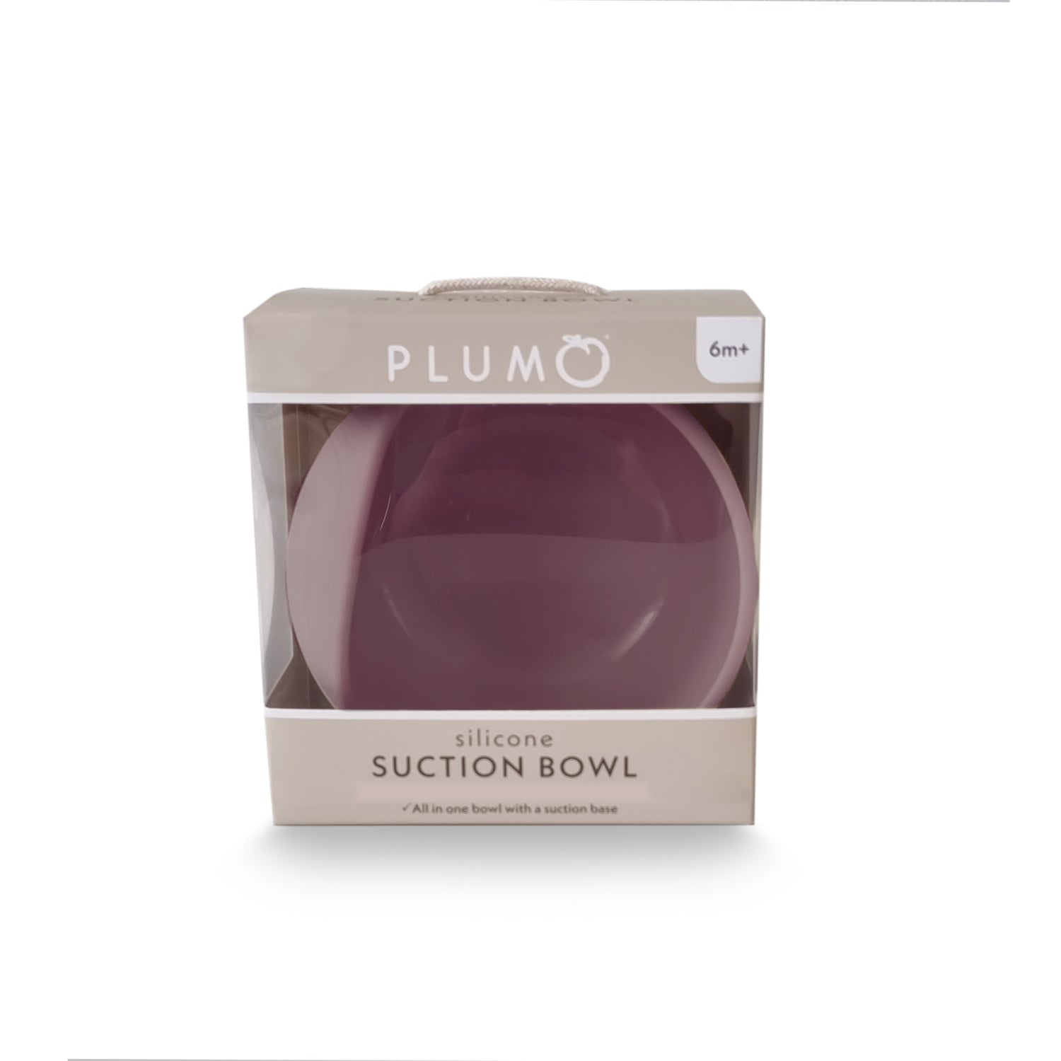 Plum Silicone Duck Egg Bowl - Dusty Berry