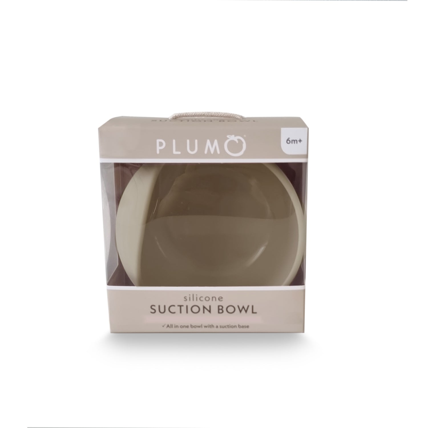 Plum Silicone Duck Egg Bowl - Sand