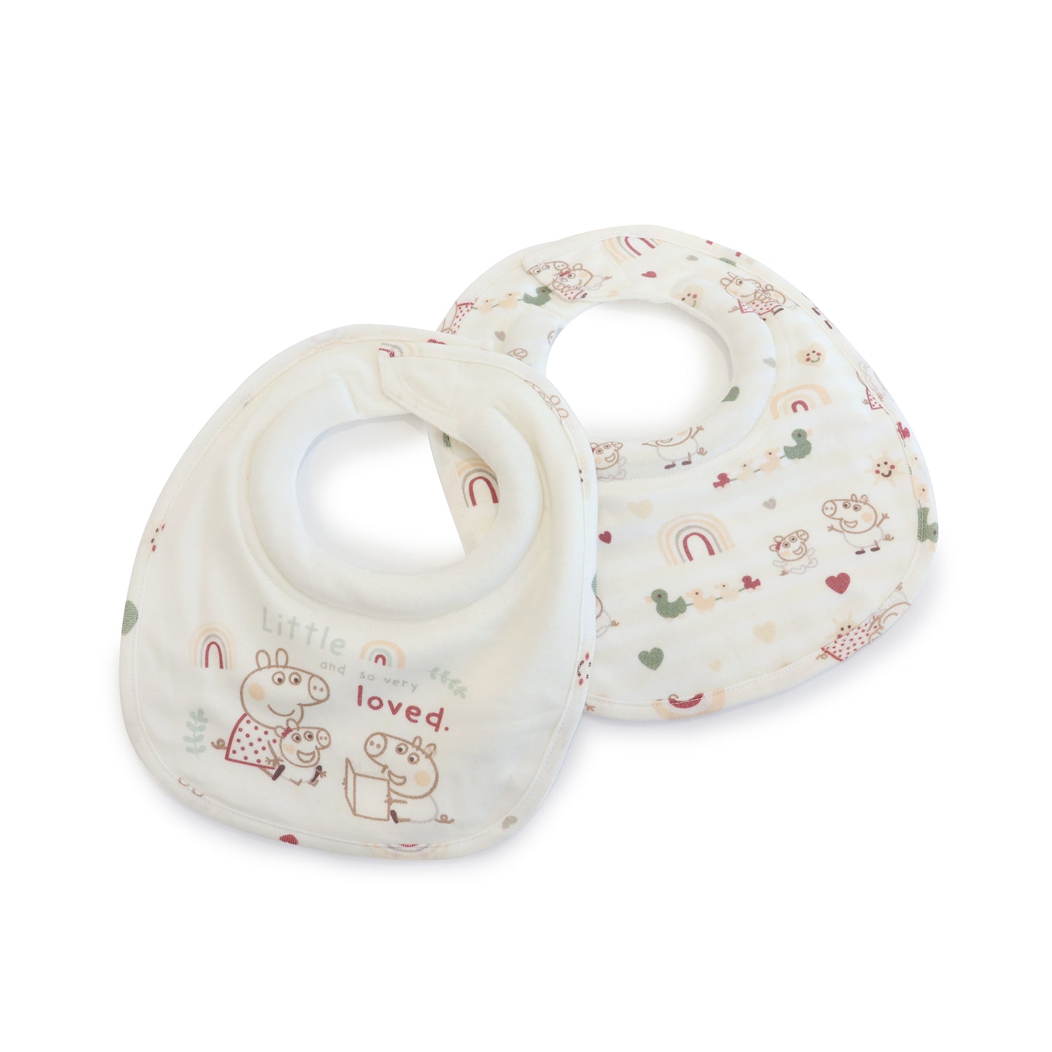 Peppa Pig 2pk Dribble Bibs