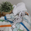 Peter Rabbit 'New Adventure' Reversible Fleece Cuddle Blanket - Blue