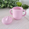 Plum Silicone Sippy Cup & Suction Plate Bundle - Pink