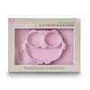 Plum Silicone Sippy Cup & Suction Plate Bundle - Pink