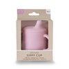 Plum Silicone Sippy Cup & Suction Plate Bundle - Pink