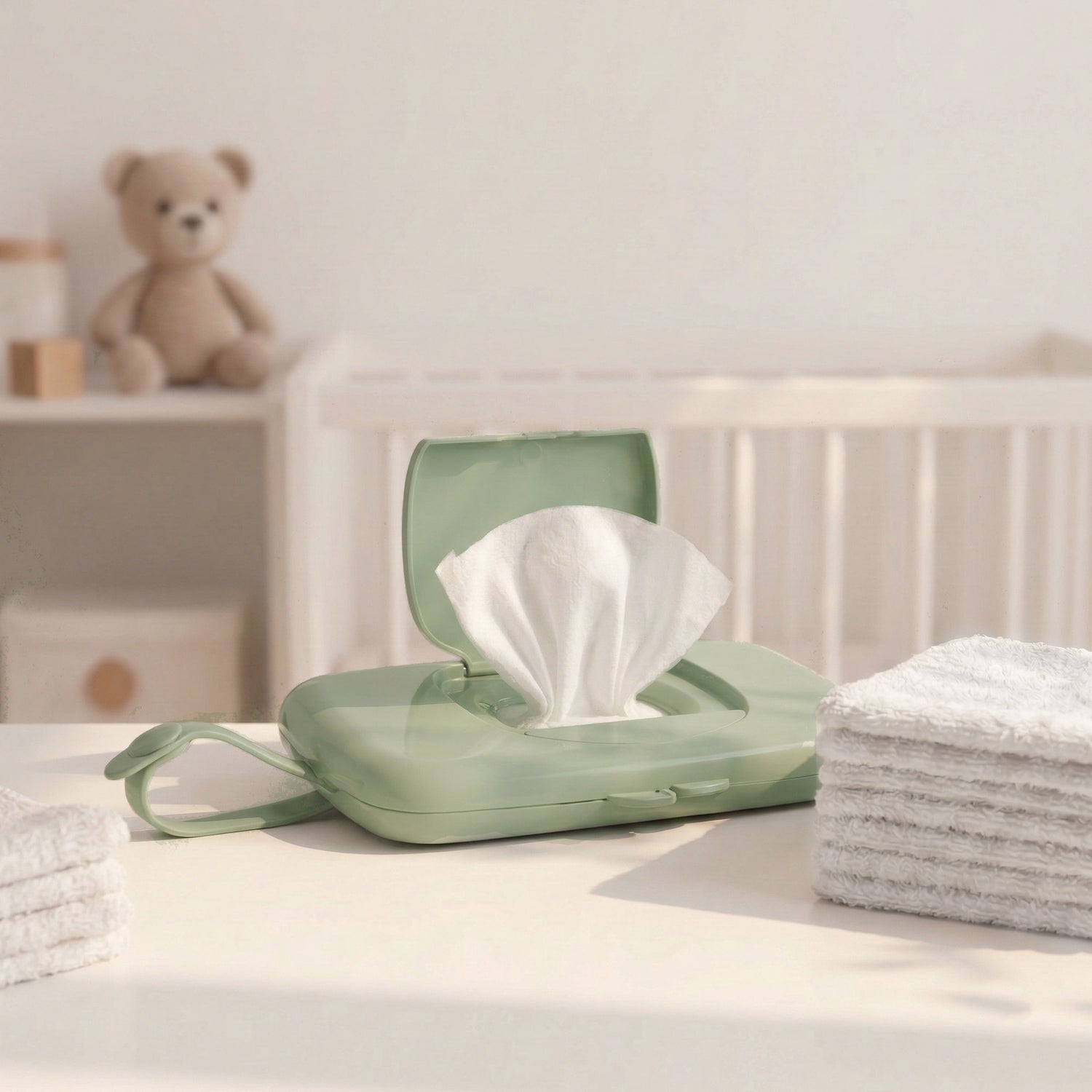 PLUM On the Go Wet Wipes Case - Olive
