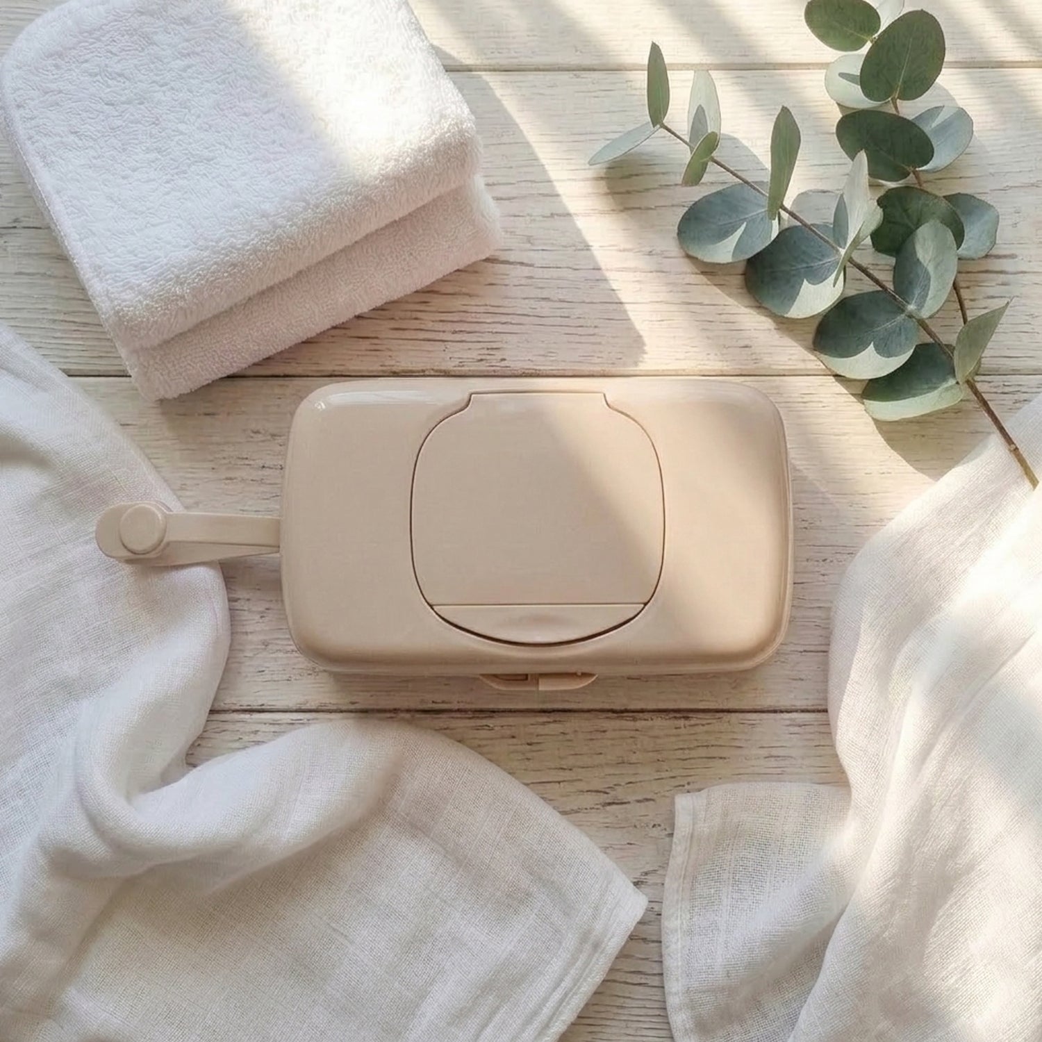 PLUM On the Go Wet Wipes Case - Sand