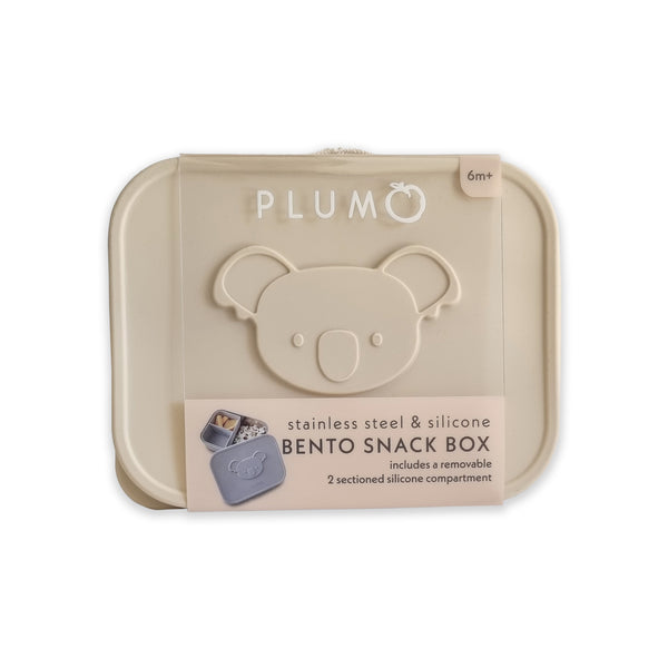 PLUM Stainless-steel Bento Snack Box - Sand