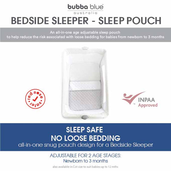 Nordic 2.5 TOG Sleep Pouch Co Sleeper/Bedside Sleeper - Rose