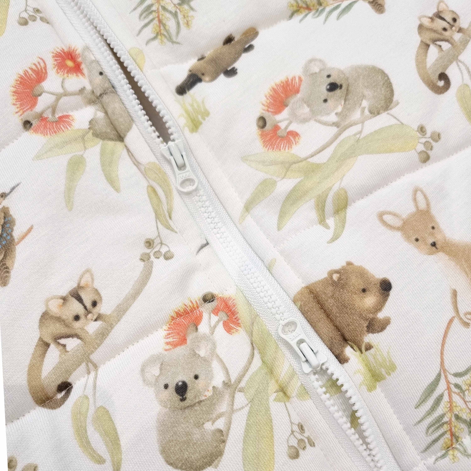 Buy One Get One Free* – Aussie Animals 2.5 TOG Swaddle Sleep Bag
