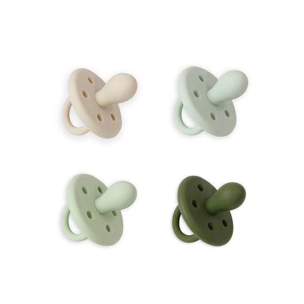 PLUM 4pk Soothers Unisex Bundle - NB-6m