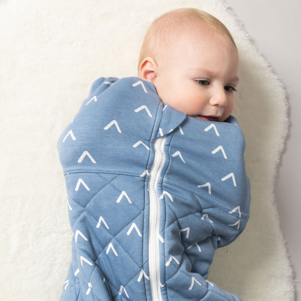 Nordic 2.5 TOG Swaddle Sleep Bag - Denim