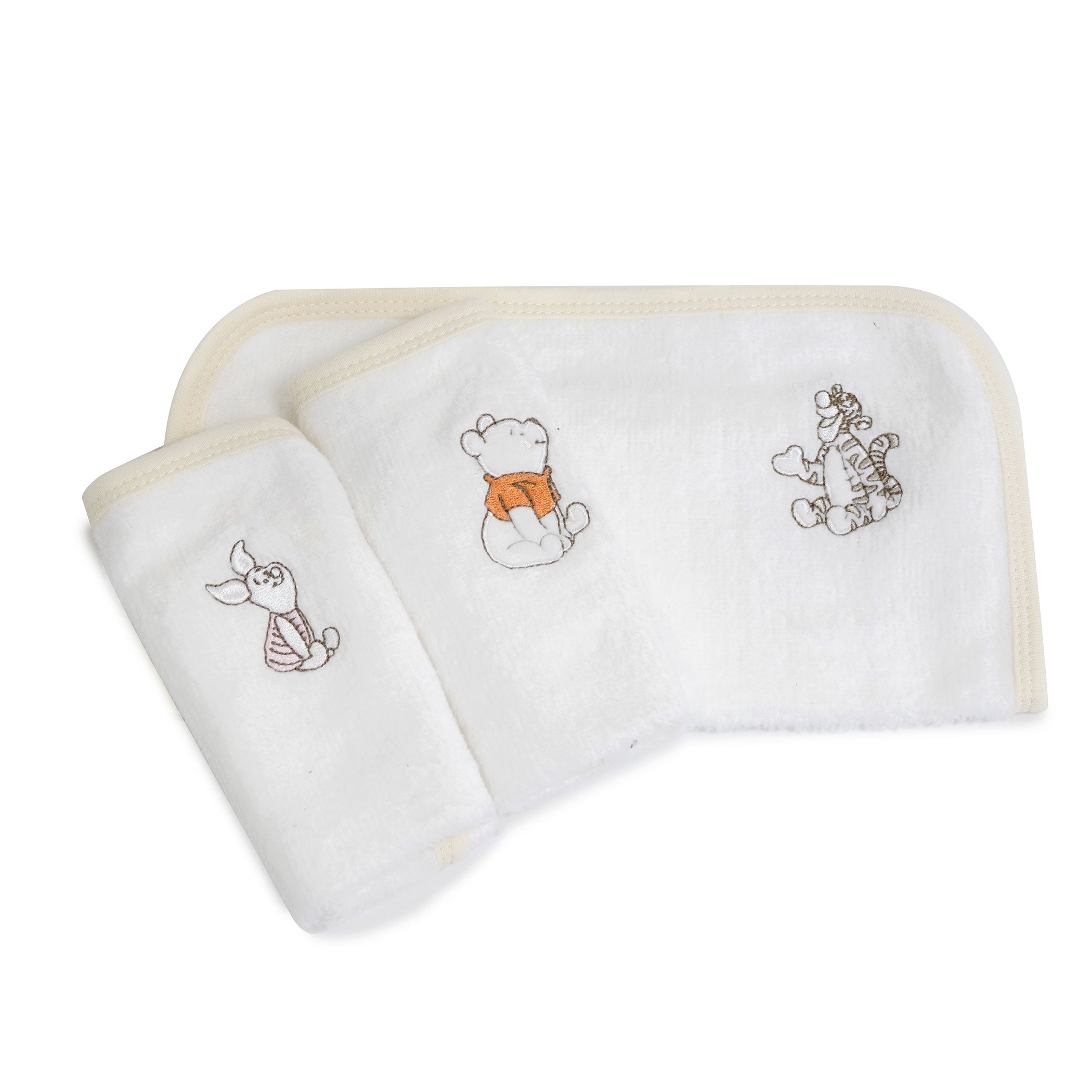 Disney Winnie the Pooh 3pk Face Washers