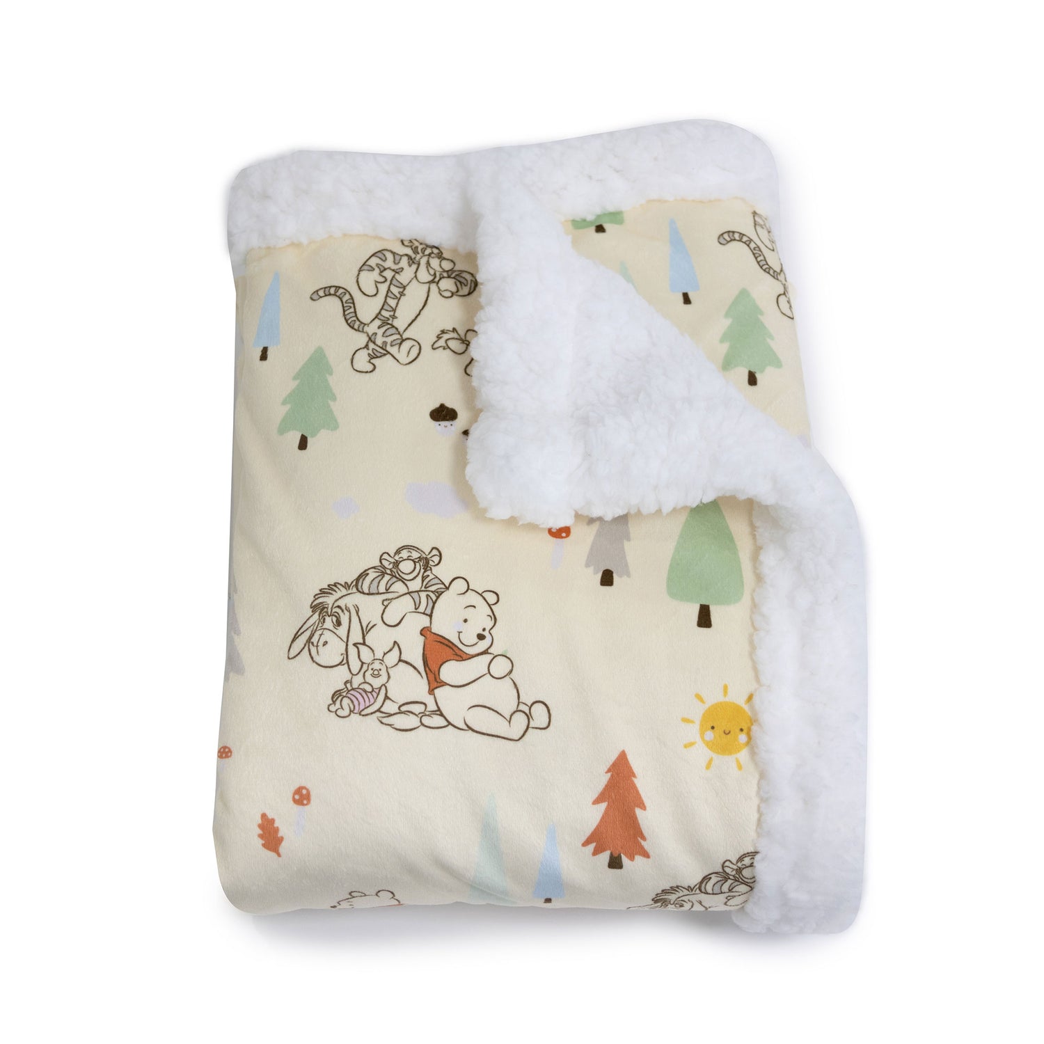 Disney Winnie the Pooh Bundle - Blanket & Comforter Toy