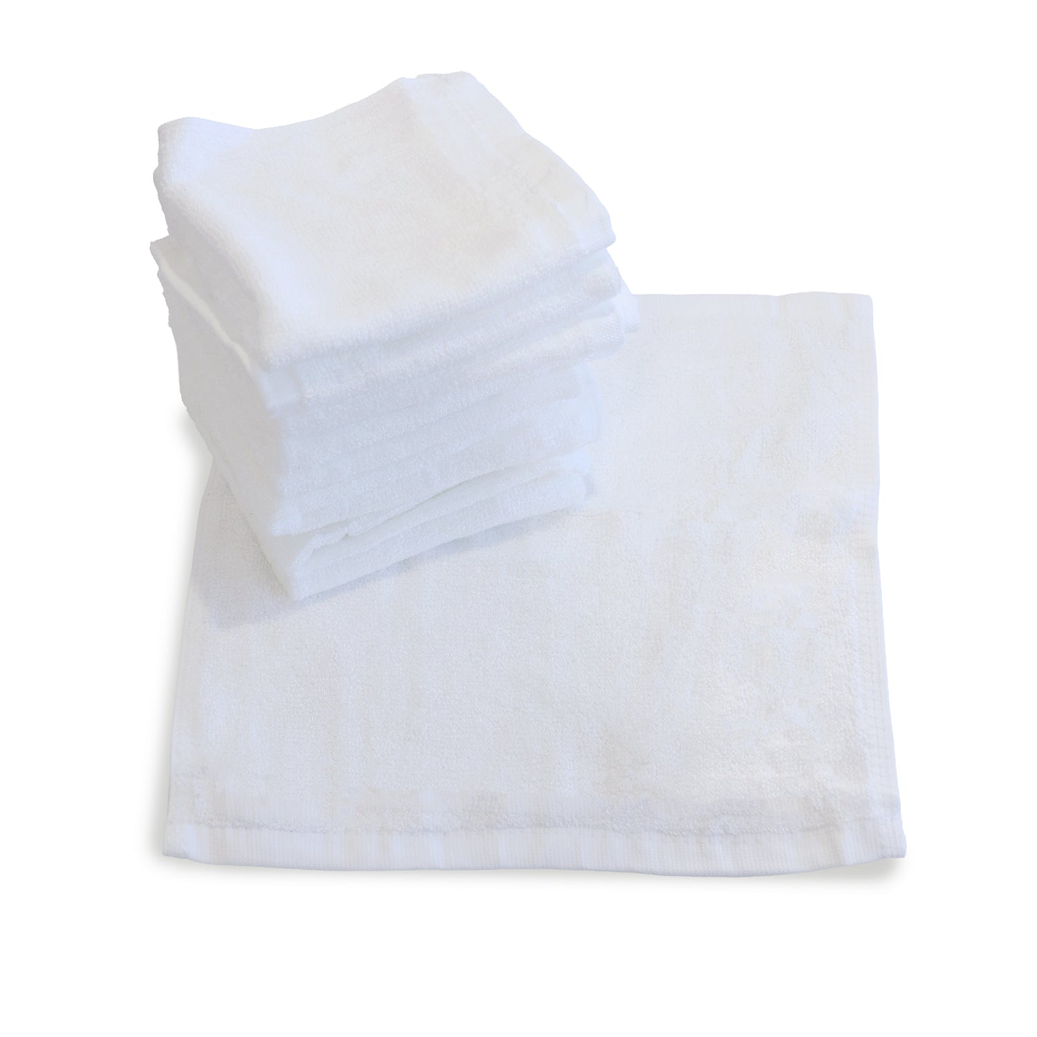 Bamboo White 10pk Wash Cloths