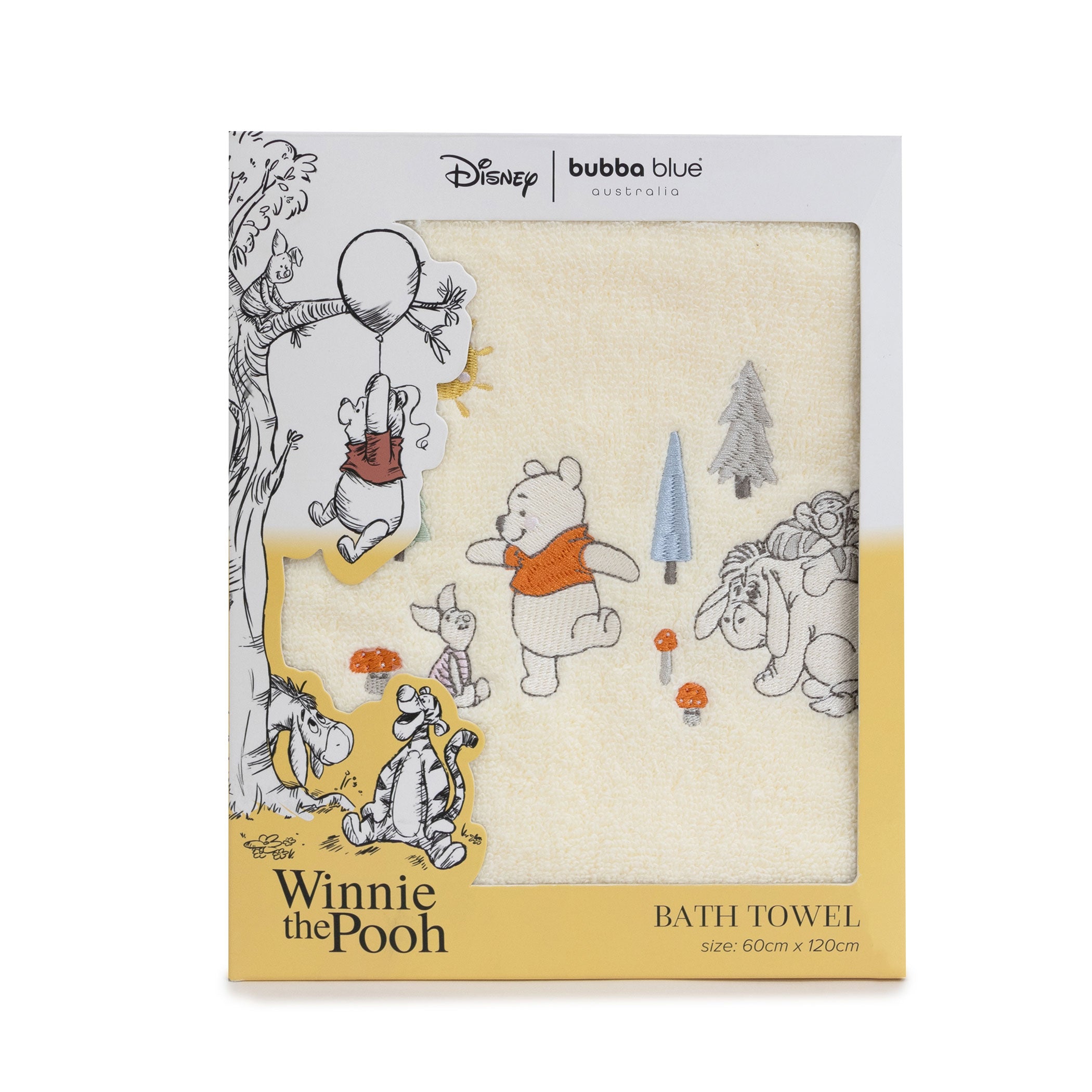 Disney Winnie the Pooh Bath Towel