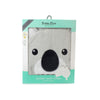 Aussie Animals 'Koala' Bundle - Novelty Hooded Towel, Security Blanket, Silicone Bib and Teether