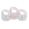 Bilbi 3pk Bibs Newborn Slogan