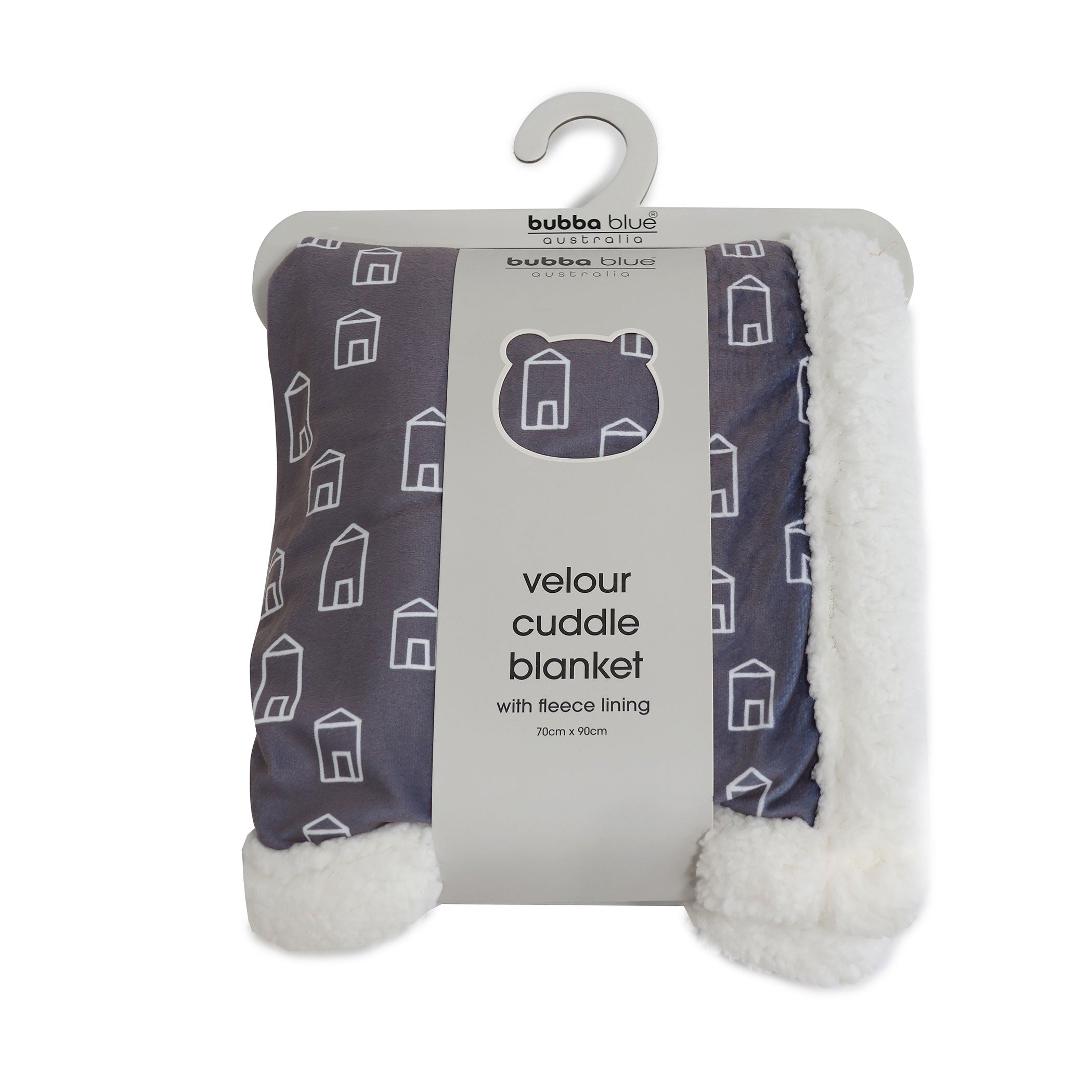 Nordic Swaddle & Cuddle Bundle Charcoal/White