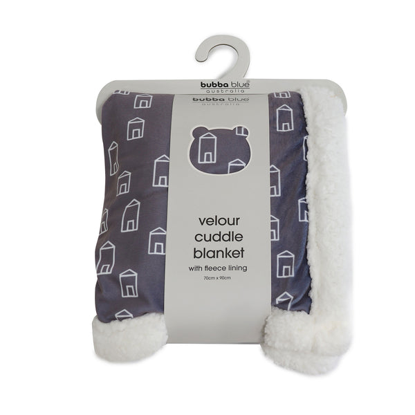 Nordic Swaddle & Cuddle Bundle Charcoal/White