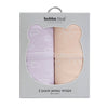 Nordic 2pk Jersey Wrap Peach/Lilac