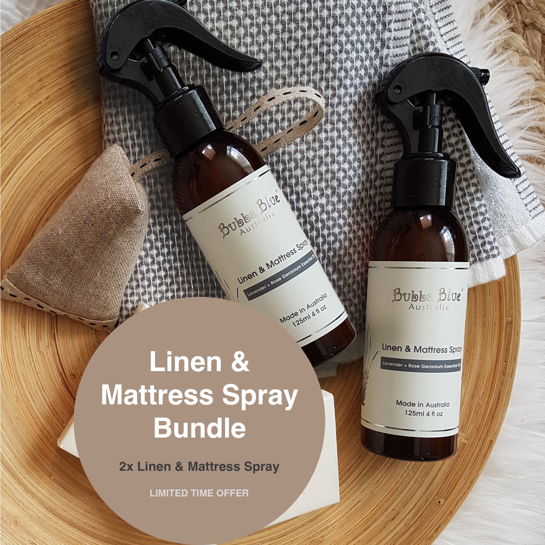 2x 125ml Linen & Mattress Spray Bundle