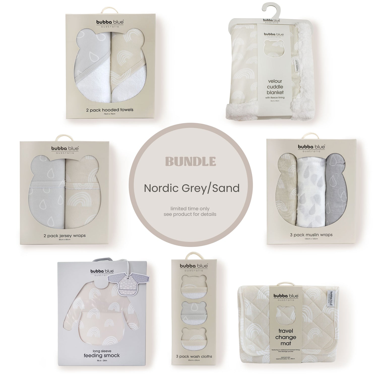 Nordic Bundle - Grey/Sand