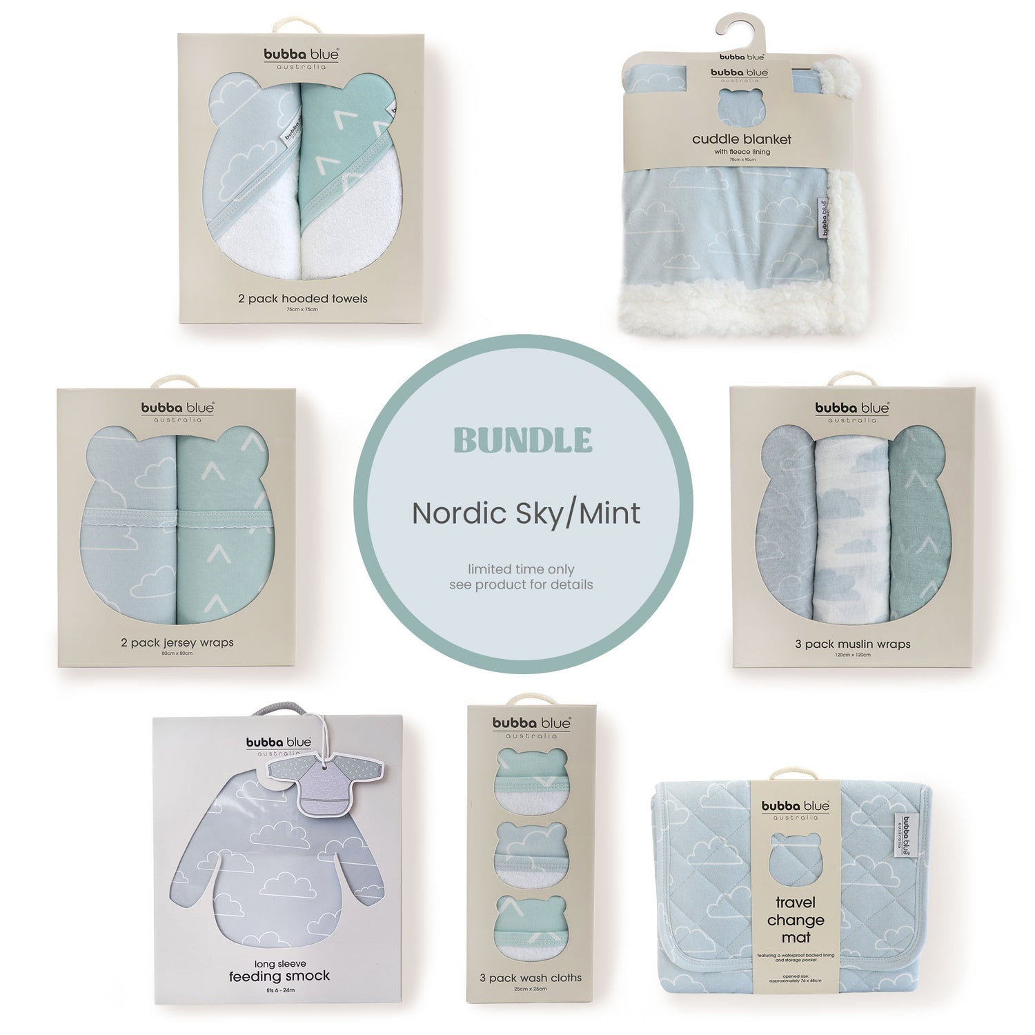 Nordic Bundle - Sky/Mint