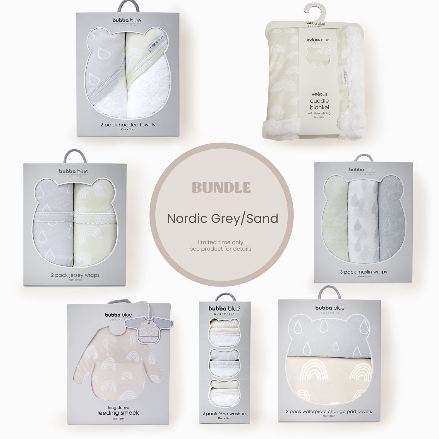 Nordic Bundle - Grey/Sand