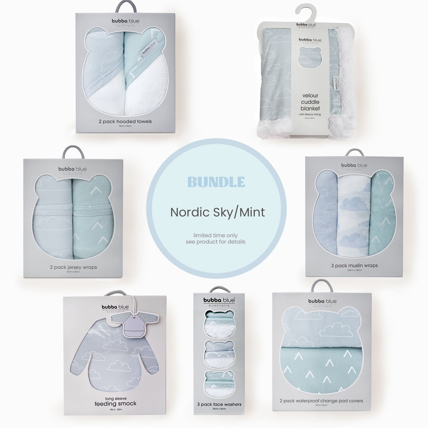 Nordic Bundle - Sky/Mint