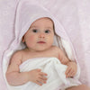 Nordic Peach/Lilac Bundle - Hooded Towel, Change Mat Cover, Face Washer, Jersey Wrap, Security Blanket