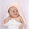 Nordic 2pk Hooded Towel Peach/Lilac