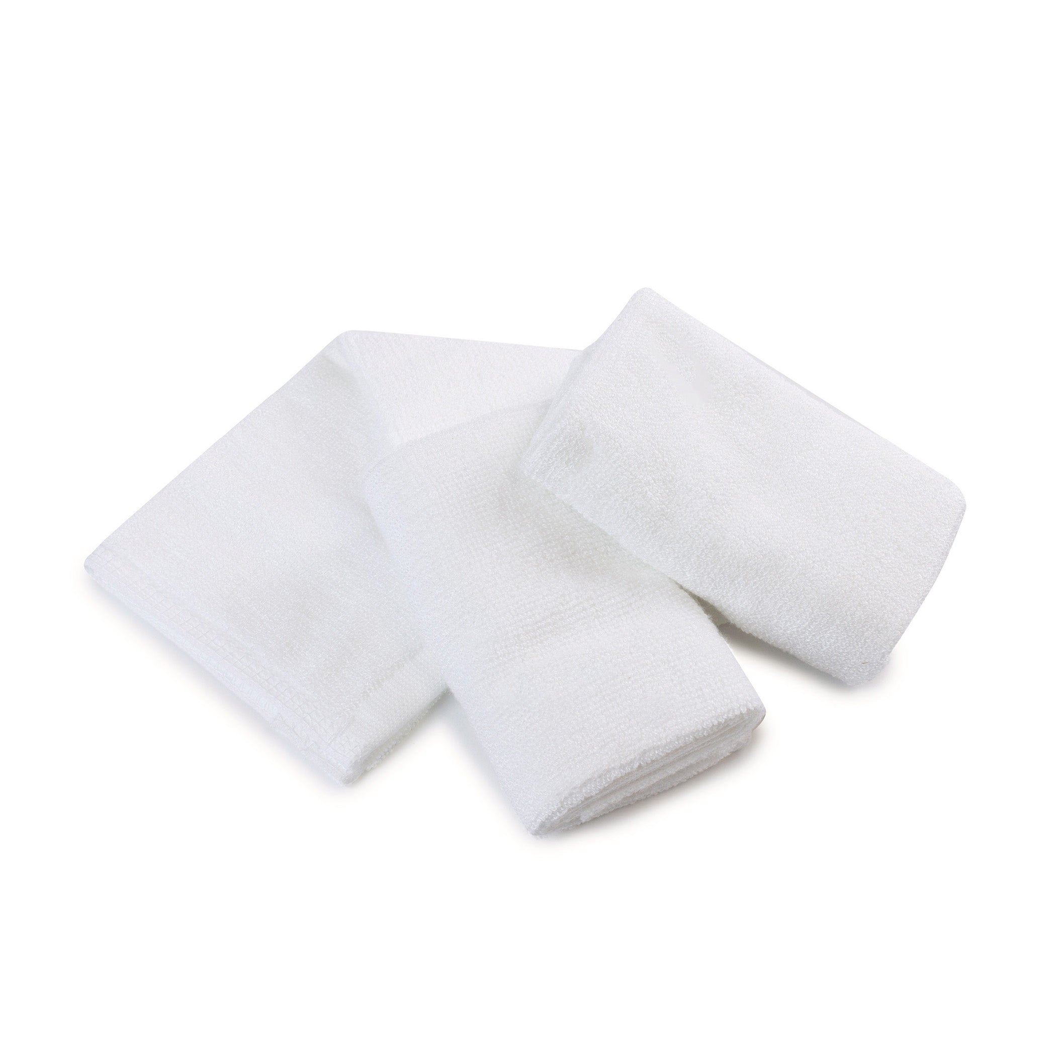 Bamboo White 3pk Face Washers - Bubba Blue Australia