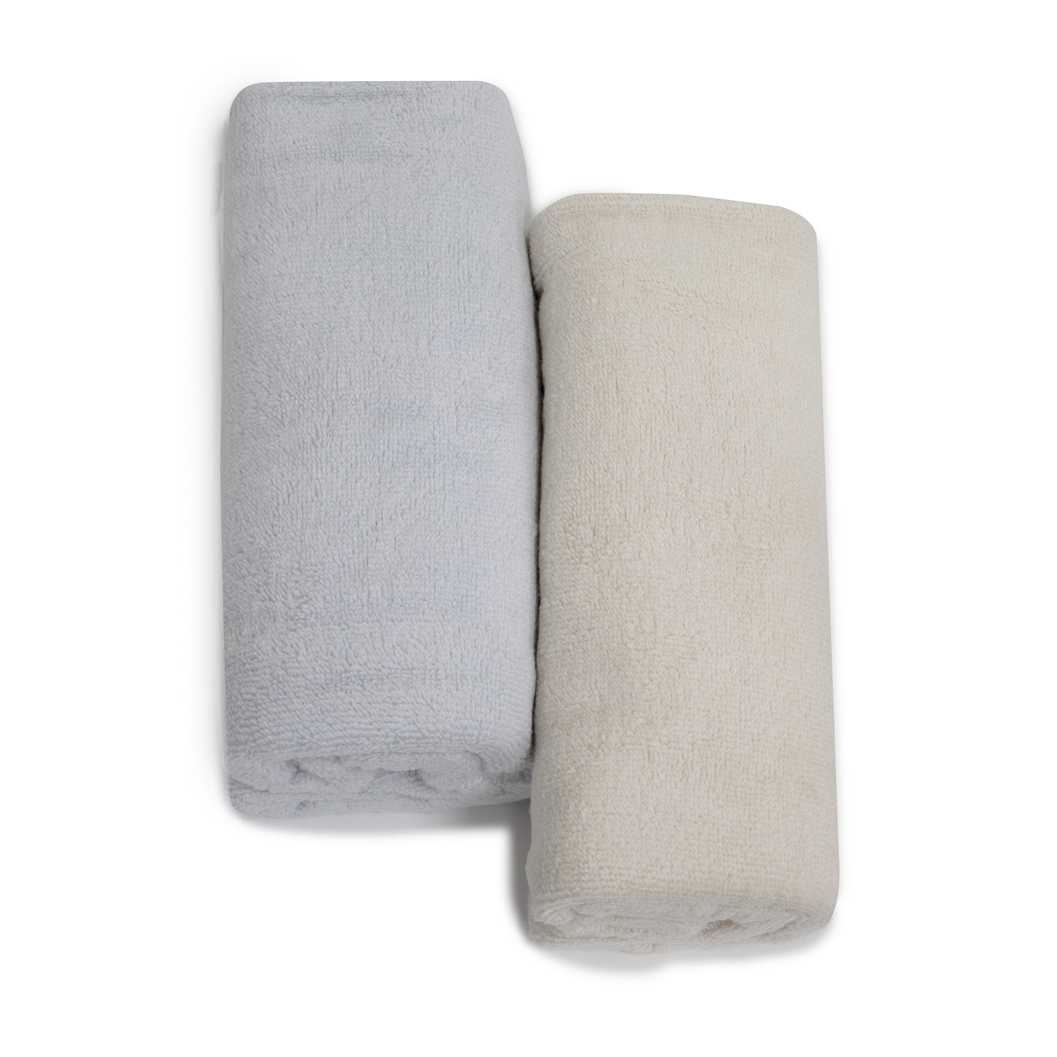 Nordic 2pk Bath Towel Grey/Sand