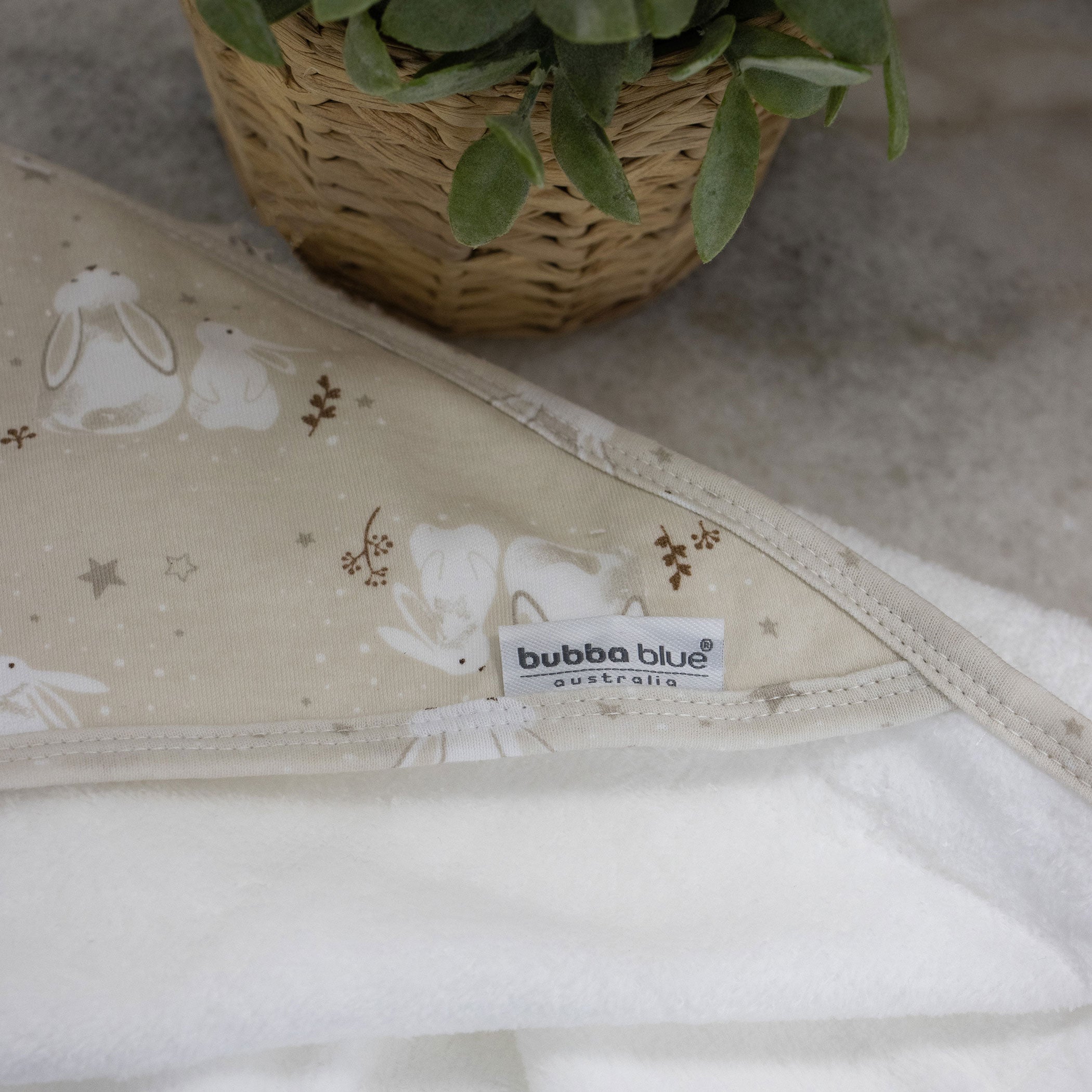 Bunny Dreams Hooded Towel