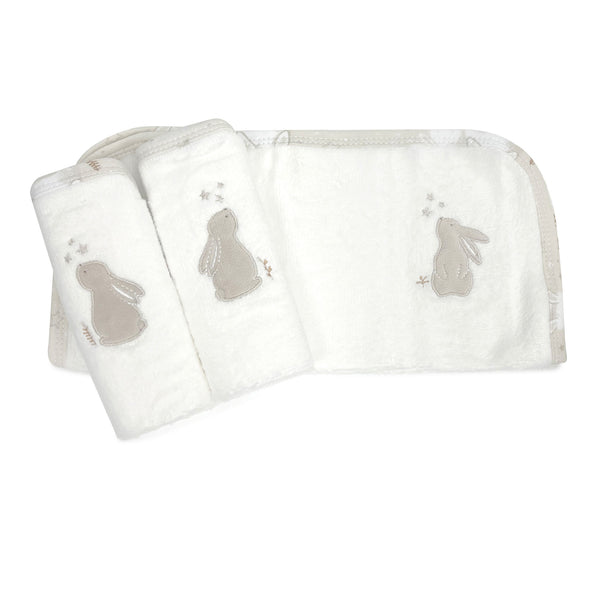 Bunny Dreams 3pk Face Washers