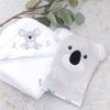 Aussie Animals Koala Hooded Towel & Wash Mitt