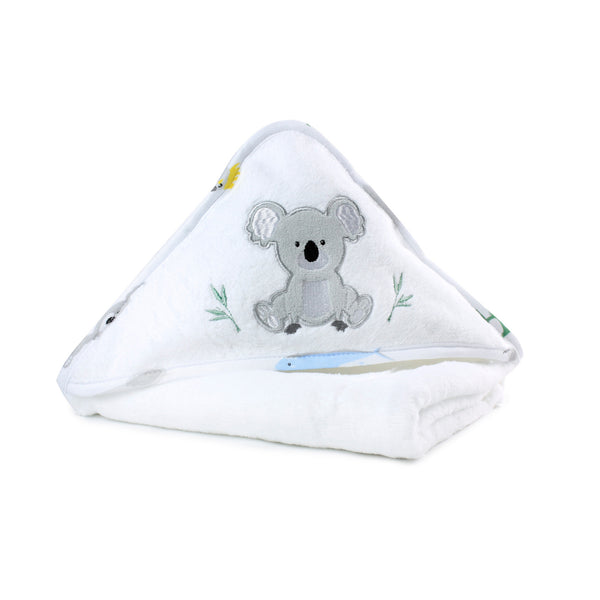 Aussie Animals Koala Hooded Towel & Wash Mitt