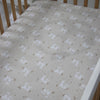 Bunny Dreams Jersey Cot Fitted Sheet