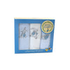 Peter Rabbit 'Hop Little Rabbit' 3 Pack Face Washers - Blue - Bubba Blue Australia