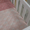 Nordic Reversible Cot Quilt/Playmat Dusty Berry/Rose