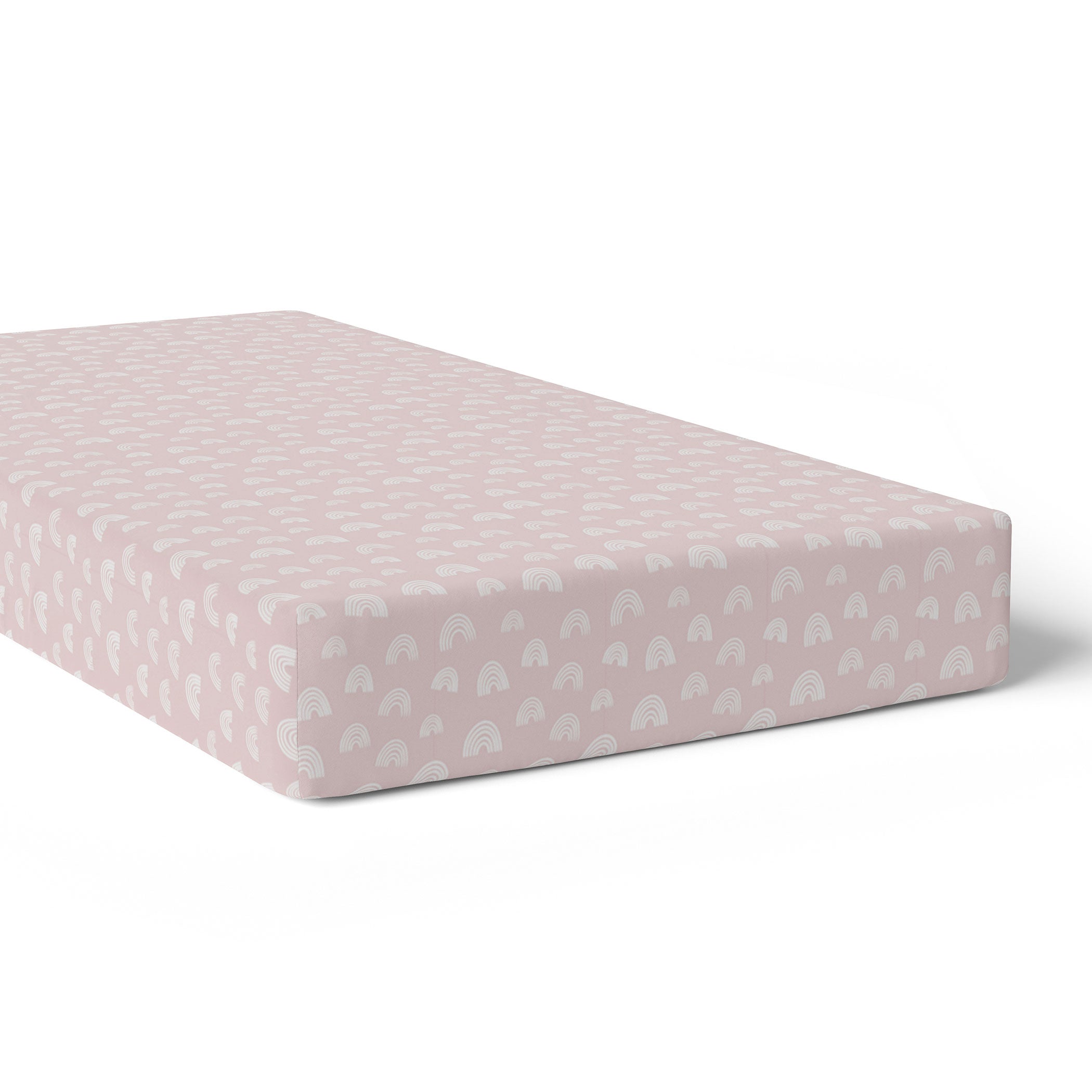 Nordic 2pk Jersey Cot Fitted Sheets Dusty Berry/Rose