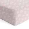 Nordic 2pk Jersey Cot Fitted Sheets Dusty Berry/Rose