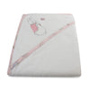 Peter Rabbit 'Hop Little Rabbit' Hooded Towel - Pink - Bubba Blue Australia