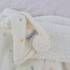 Confetti Cot Knit Blanket - White Multi